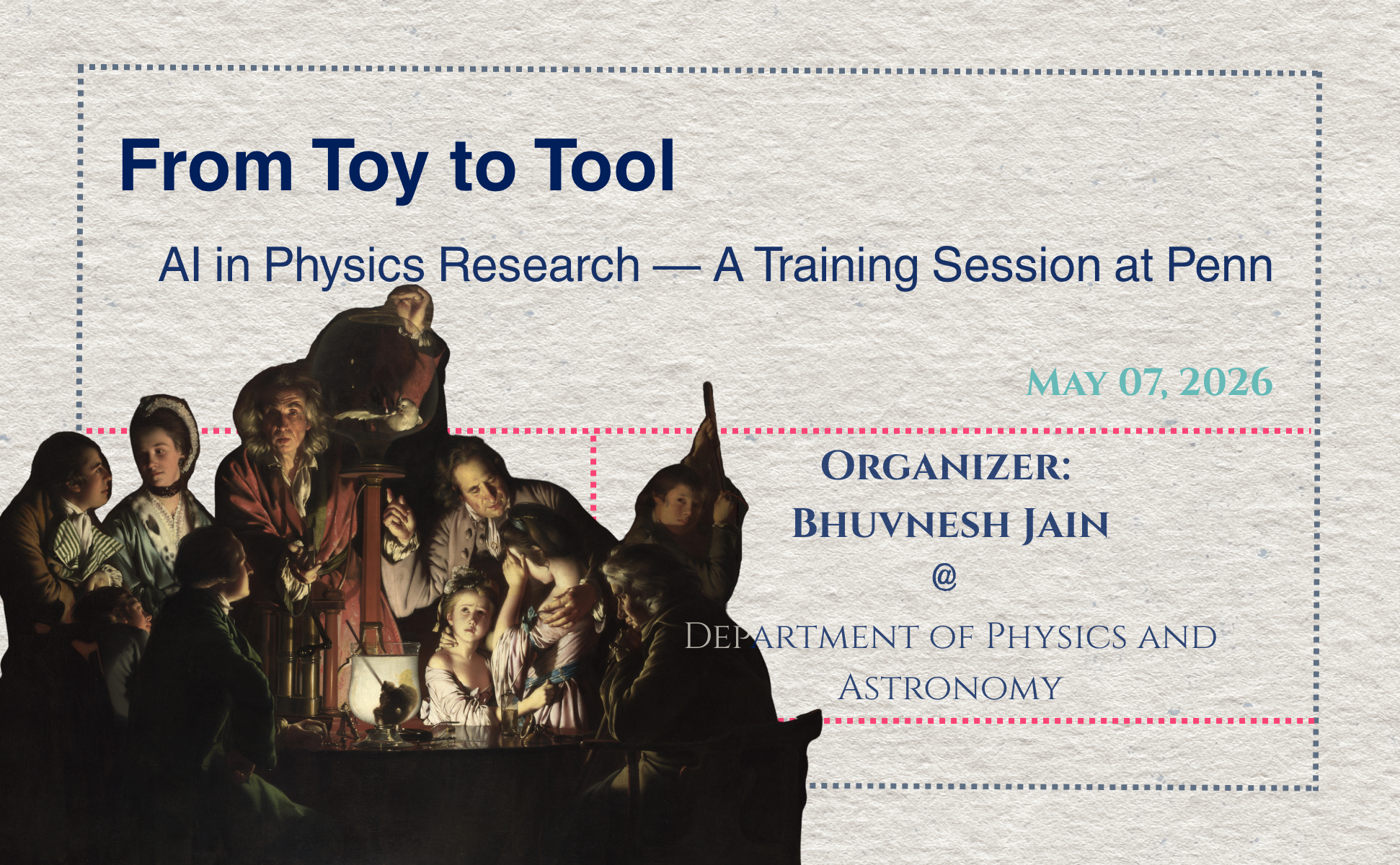 AI in Physics Research: From Toy to Tool